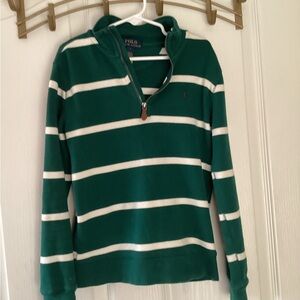 Polo Ralph Lauren green / white with blue pony